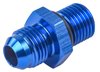 AN Port Adapter Fitting [Metric O-Ring Port (14mm x 1.5 Thread) To -6 AN Male, Blue] - image 2