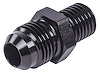 AN to Metric Adapter Fitting [-6 AN Male to 12mm x 1.5 Male, Black] - image 1