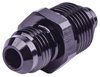 AN to Fuel Injection Adapter Fitting [-6 AN Male to 18mm x 1.5 Male with O-Ring, Black] - image 4