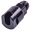 AN to Fuel Injection Threaded Adapter Fitting [-6 AN Male to 3/8 in. Hard Line, Black] - image 1