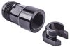 AN to Fuel Injection Threaded Adapter Fitting [-8 AN Male to 3/8 in. Hard Line, Black] - image 4