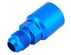 AN to Fuel Injection Quick-Connect Adapter Fitting [-6 AN Male to 3/8 in. Hard Line, Blue] - image 2