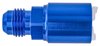 AN to Fuel Injection Quick-Connect Adapter Fitting [-6 AN Male to 5/16 in. Hard Line, Blue] - image 3