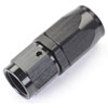 AN Straight Max Flow Swivel Hose End [-6 AN Female to -6 AN Hose, Black] - image 2