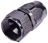 AN Straight Max Flow Swivel Hose End [-20 AN Female to -20 AN Hose, Black] - image 3