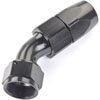 AN 45-Degree Max Flow Swivel Hose End [-16 AN Female to -16 AN Hose, Black] - image 2