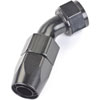 AN 45-Degree Max Flow Swivel Hose End [-16 AN Female to -16 AN Hose, Black] - image 3