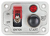 Ignition Switch/Start Button Panel [With Engraved Switch Labels and Epoxy Inlay] - image 2