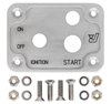 Ignition Switch/Start Button Panel [With Engraved Switch Labels and Epoxy Inlay] - image 4