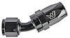 AN 30-Degree Max Flow Swivel Hose End [-8 AN Female to -8 AN Hose, Black] - image 1