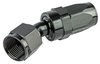 AN 30-Degree Max Flow Swivel Hose End [-8 AN Female to -8 AN Hose, Black] - image 3