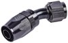 AN 30-Degree Max Flow Swivel Hose End [-10 AN Female to -10 AN Hose, Black] - image 2
