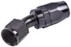 AN 30-Degree Max Flow Swivel Hose End [-10 AN Female to -10 AN Hose, Black] - image 3