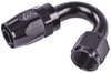 AN 150-Degree Max Flow Swivel Hose End [-10 AN Female to -10 AN Hose, Black] - image 3
