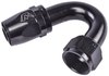 AN 150-Degree Max Flow Swivel Hose End [-16 AN Female to -16 AN Hose, Black] - image 3