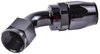 AN 60-Degree Max Flow Swivel Hose End [-10 AN Female to -10 AN Hose, Black] - image 3