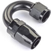 AN 180-Degree Max Flow Swivel Hose End [-10 AN Female to -10 AN Hose, Black] - image 3
