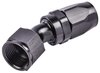 AN 30-Degree Max Flow Swivel Hose End [-12 AN Female to -12 AN Hose, Black] - image 3
