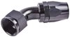 AN 60-Degree Max Flow Swivel Hose End [-16 AN Female to -16 AN Hose, Black] - image 3