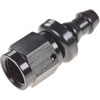 AN Straight Push-Loc Hose End [-4 AN Female Swivel to Push-Loc Hose, Black] - image 2