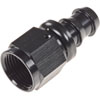 AN Straight Push-Loc Hose End [-8 AN Female Swivel to Push-Loc Hose, Black] - image 2