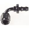 AN 90-Degree Push-Loc Hose End [-4 AN Female Swivel to Push-Loc Hose, Black] - image 3