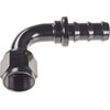 AN 90-Degree Push-Loc Hose End [-10 AN Female Swivel to Push-Loc Hose, Black] - image 3
