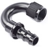 AN 180-Degree Push-Loc Hose End [-10 AN Female Swivel to Push-Loc Hose, Black] - image 3