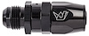 AN Male Straight Max Flow Swivel Hose End [-10 AN Male to -10 AN Hose, Black] - image 1