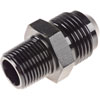 AN to NPT Straight Adapter Fitting [-10 AN Male to 3/8 in. NPT Male, Black] - image 2