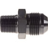 AN to NPT Straight Adapter Fitting [-10 AN Male to 3/8 in. NPT Male, Black] - image 3