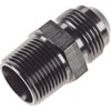 AN to NPT Straight Adapter Fitting [-12 AN Male to 3/4 in. NPT Male, Black] - image 2