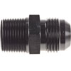 AN to NPT Straight Adapter Fitting [-12 AN Male to 3/4 in. NPT Male, Black] - image 3