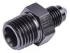 AN to NPT Straight Adapter Fitting [-3 AN Male to 1/4 in. NPT Male, Black] - image 2