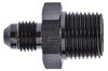 AN to NPT Straight Adapter Fitting [-4 AN Male to 3/8 in. NPT Male, Black] - image 2