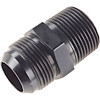 AN to NPT Straight Adapter Fitting [-16 AN Male to 1 in. NPT Male, Black] - image 1