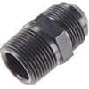 AN to NPT Straight Adapter Fitting [-16 AN Male to 1 in. NPT Male, Black] - image 2
