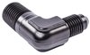 AN to NPT 90-Degree Adapter Fitting [-4 AN Male to 1/4 in. NPT Male, Black] - image 3