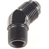 AN to NPT 45-Degree Adapter Fitting [-8 AN Male to 3/8 in. NPT Male, Black] - image 3