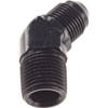 AN to NPT 45-Degree Adapter Fitting [-8 AN Male to 1/2 in. NPT Male, Black] - image 3