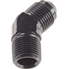 AN to NPT 45-Degree Adapter Fitting [-10 AN Male to 1/2 in. NPT Male, Black] - image 3