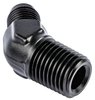 AN to NPT 45-Degree Adapter Fitting [-4 AN Male to 1/4 in. NPT Male, Black] - image 3