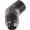 AN to NPT 45-Degree Adapter Fitting [-12 AN Male to 3/4 in. NPT Male, Black] - image 2