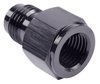 AN to NPT Straight Adapter Fitting [-6 AN Male to 1/4 in. NPT Female, Black] - image 3