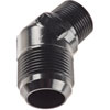 AN to NPT 45-Degree Adapter Fitting [-16 AN Male to 3/4 in. NPT Male, Black] - image 2