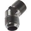 AN to NPT 45-Degree Adapter Fitting [-16 AN Male to 1 in. NPT Male, Black] - image 2