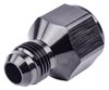 AN to NPT Straight Adapter Fitting [-6 AN Male to 3/8 in. NPT Female, Black] - image 2