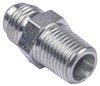 AN to NPT Straight Adapter Fitting [-6 AN Male to 1/4 in. NPT Male, Zinc] - image 3