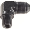 AN to NPT 90-Degree Adapter Fitting [-8 AN Male to 1/4 in. NPT Male, Black] - image 3