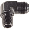AN to NPT 90-Degree Adapter Fitting [-10 AN Male to 3/8 in. NPT Male, Black] - image 3